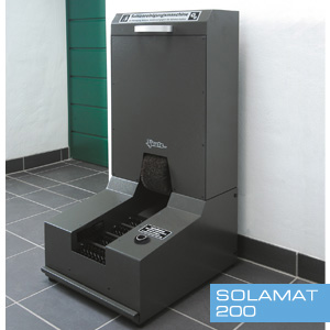 Solamat 200 Shoe Shine Machine